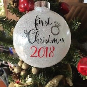 Our First Christmas 2018 Ornament, Couples Gift